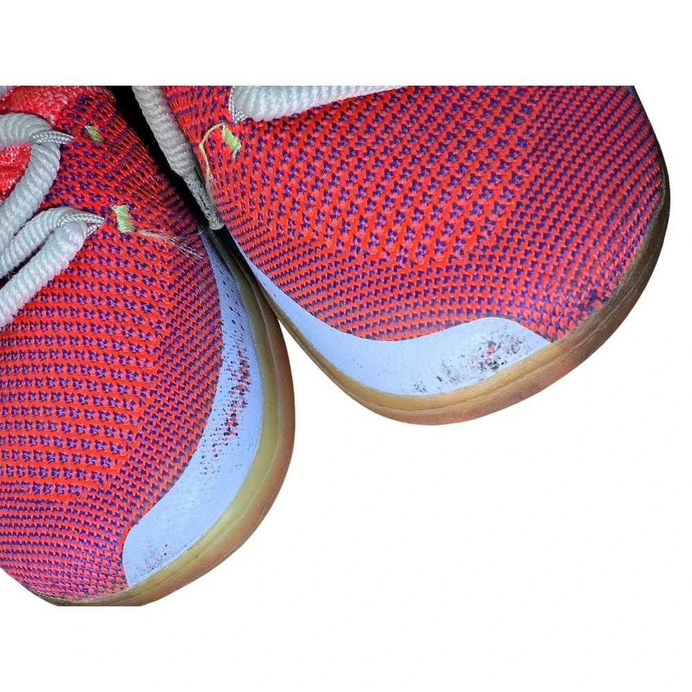 Nike Zoom KD 11 EYBL Peach Jam Hot Punch Lime Blast AO2602-600 Mens Basketball